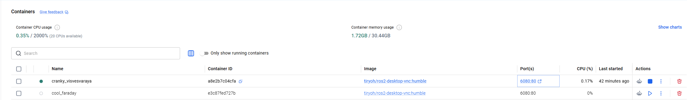 打开Docker Desktop